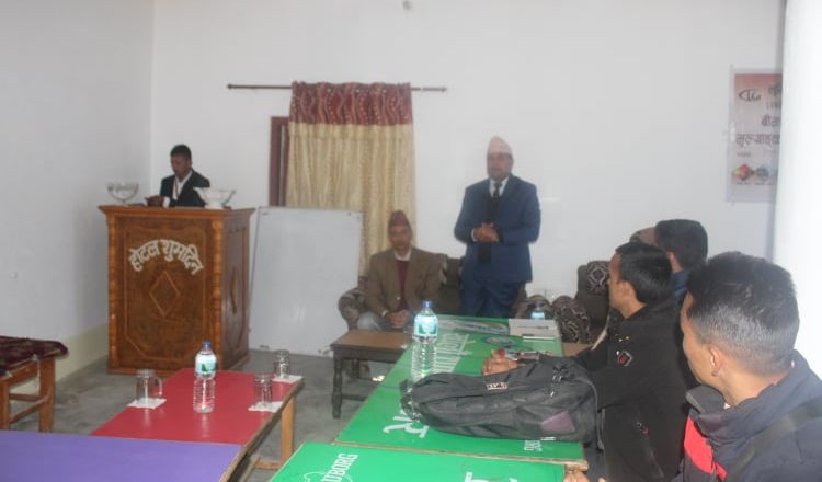 किसानलाई बीमामा आकर्षित गर्न खोटाङमा तालिम सञ्चालन