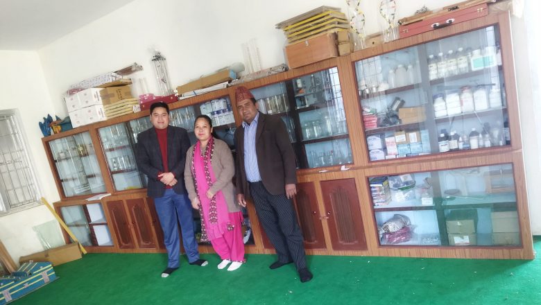 पीपलडाँडा मा.वि मंगलटारमा विज्ञान प्रयोगशाला स्थापना