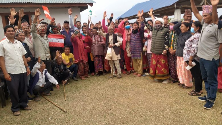 रावाबेसी–६ हौँचुरमा कांग्रेस निकट महिला संघ र दलित संघ समिति गठन