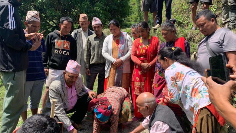 रावाबेसी : चिण्डेश्वरा र चैन्टार झोलुङ्गे पुलले जोडिदै