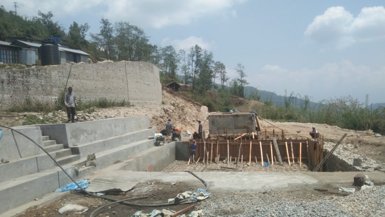 बिजुलेस्थित पदम पुरी सहिद पार्क निर्माणले गति लिँदै