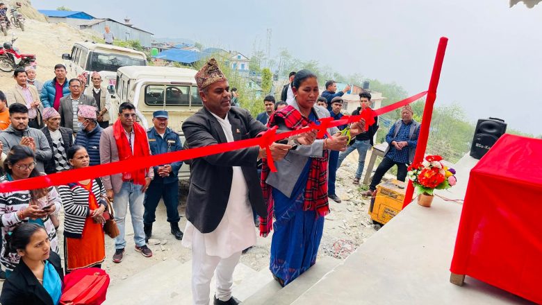 ऐँसेलुखर्कले बनायो सय जना अट्ने सुविधा सम्पन्न सभाहल