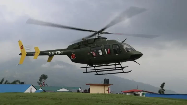 खोटाङ : दश दिनमा प्रसूति व्यथाले गम्भीर तीन जना महिलाको हेलिकोप्टरबाट उद्धार