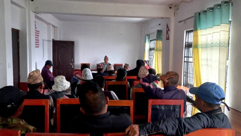 केपिलासगढी गाउँपालिका : आगामि बजेट बारे सबै राजनीतिक दल र संघ संस्थासँग छलफल