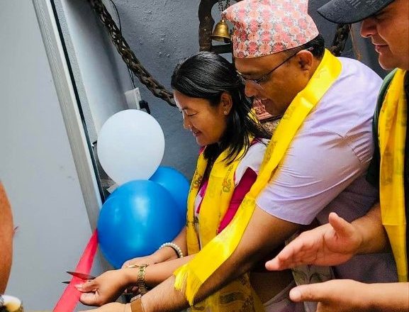 पर्यटक तथ्याङ्क संकलनकालागि हलेसी मन्दिरमा मेसिन जडान