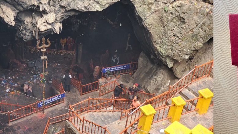 मनोकांक्षा पुरा भएकोमा हलेसी मन्दिरलाई सुनको त्रिशुल