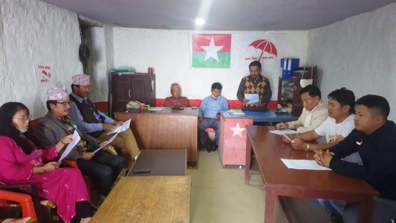 जसपा खोटाङको जिल्ला समिति फेरियो, निर्वाचनकालागि उम्मेद्वारको नाम सिफारिस