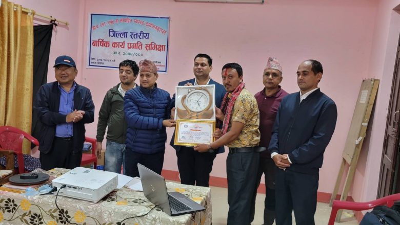 वार्षिक स्वास्थ्य कार्य प्रगतीमा हलेसी पहिलो, दिक्तेल दोस्रो र रावा बेसी तेस्रो