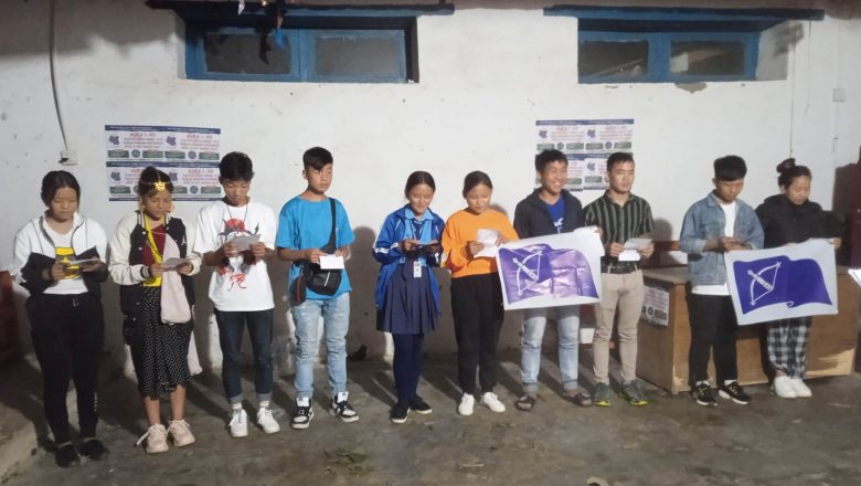 किरात राई विद्यार्थी संघ खोटाङको अध्यक्षमा भूमीका र सचिवमा विविचन