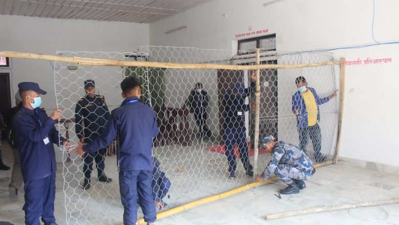 खोटाङ : निर्वाचन तयारी अन्तिम चरणमा, मतदान र मतगणना स्थल निर्माण हुँदै