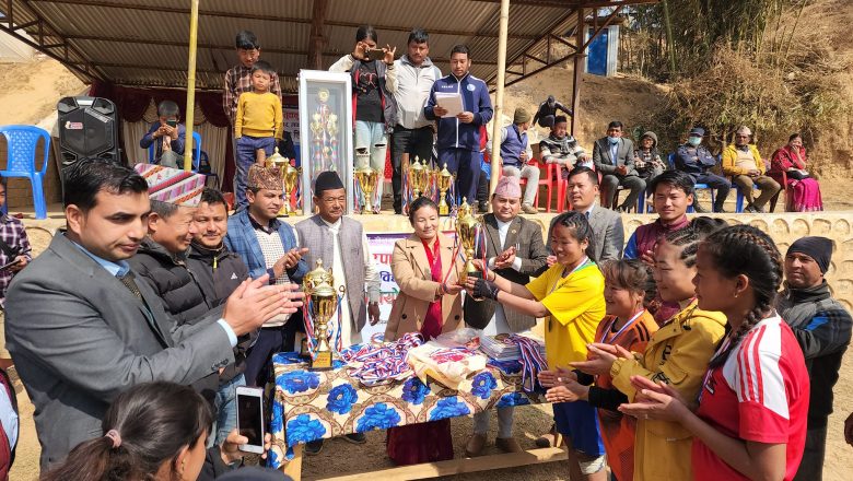 पिपलडाँडा माविले उचाल्यो उपाधि, सरस्वती मावि दोस्रो हुँदा ज्योति मावि तेस्रो