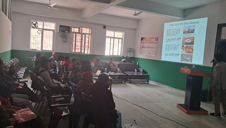 खोटाङमा नागरिक आरोग्य कार्यक्रम सम्बन्धि अभिमुखिकरण