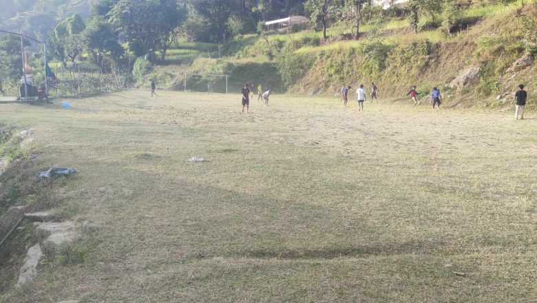 बास्पानीमा अन्तर वडा स्तरीय फुटबल प्रतियोगिता हुने