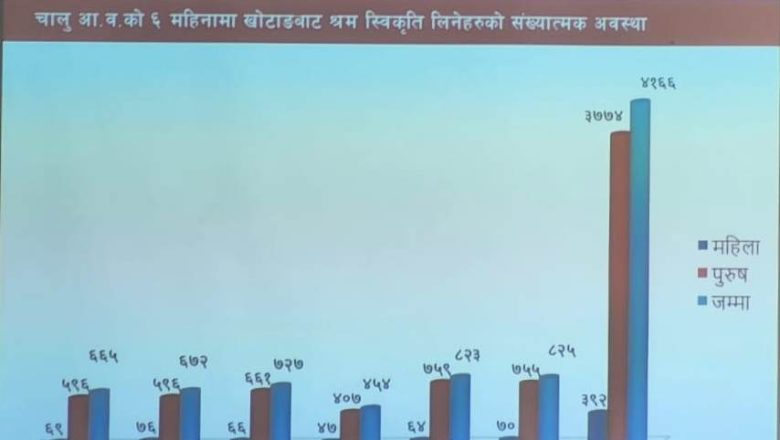 ६ महिनामा खोटाङका ४ हजार बढी नागरिक विदेश गए