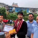 कक्षा १२ मा जिल्ला प्रथम हुने विद्यार्थीलाई माउन्ट एभरेस्टले गर्यो सम्मान